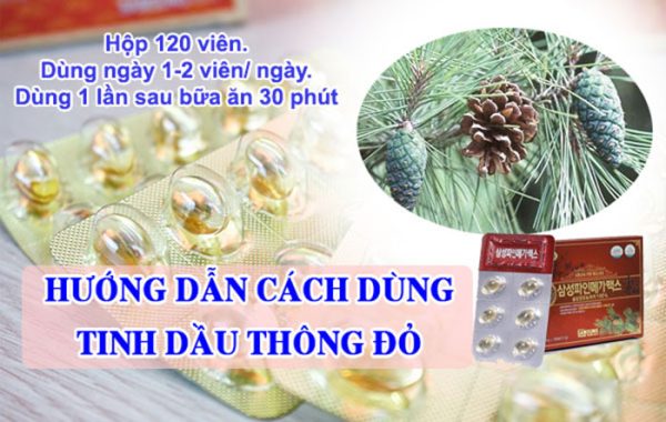 Cách dùng Tinh Dầu Thông Đỏ Hàn Quốc Samsung