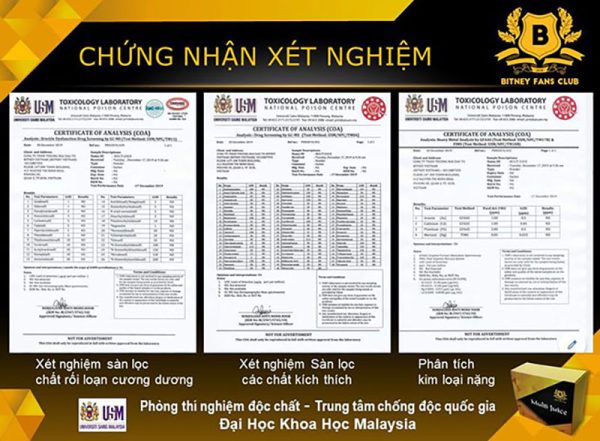 Chứng nhận sản phẩm multi juice
