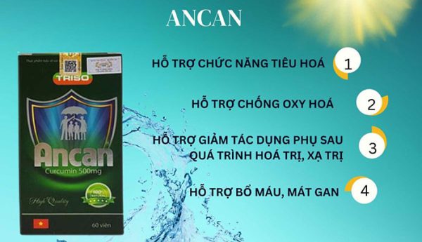 Công dụng của Ancan