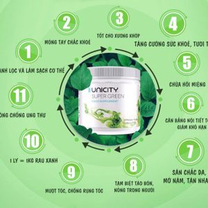 Công Dụng Của Bột Diệp Lục Unicity