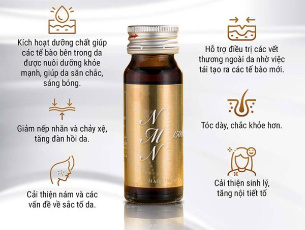 Công dụng của NMN Quattro Liquid 15000