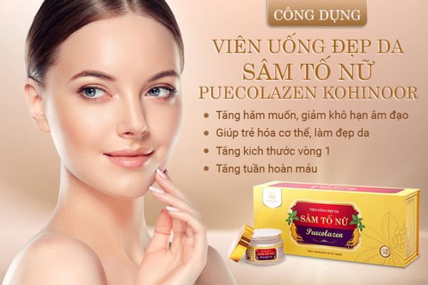 Công dụng của Sâm Tố Nữ Puecolazen