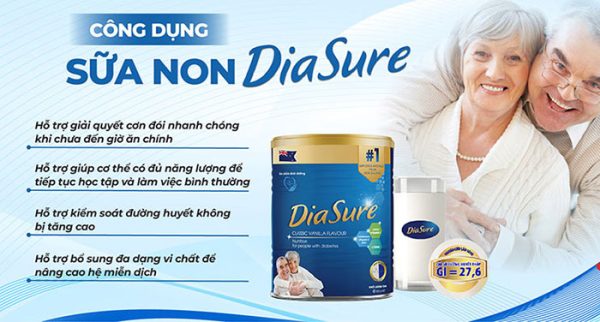 Công dụng của Sữa Diasure