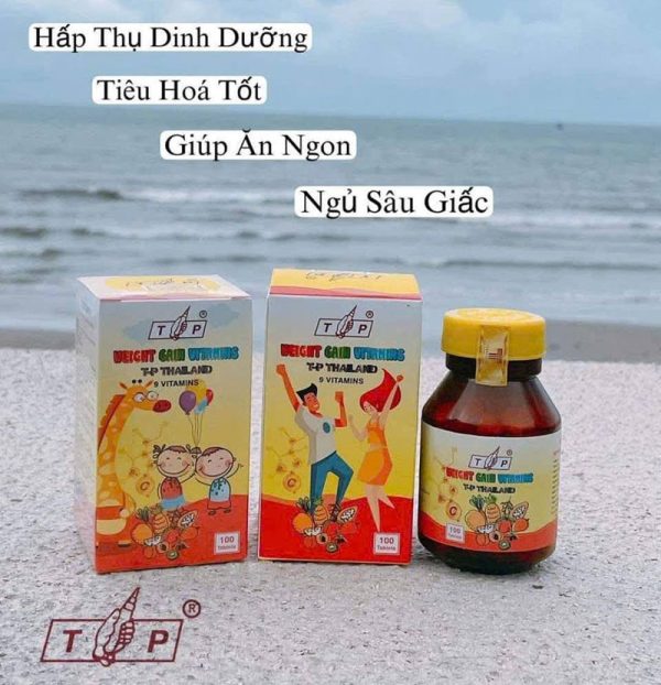 Công dụng của Vitamin tăng cân tp