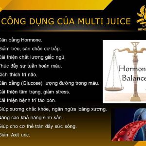 Công dụng của multi juice