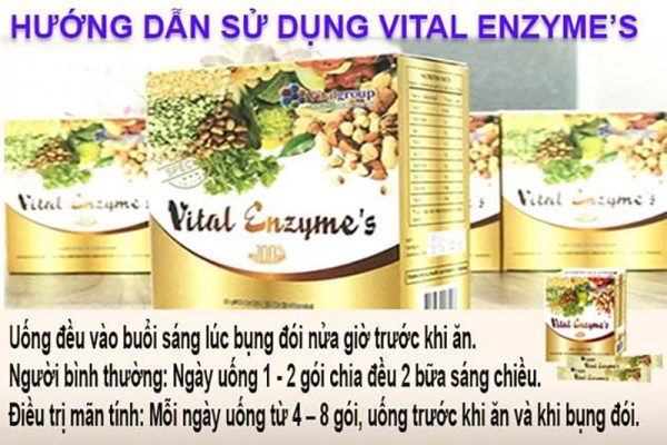 Hướng dẫn sử dụng vital enzyme