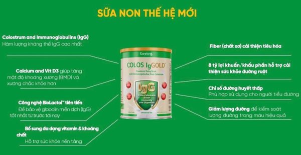 Lợi ích colos iggold