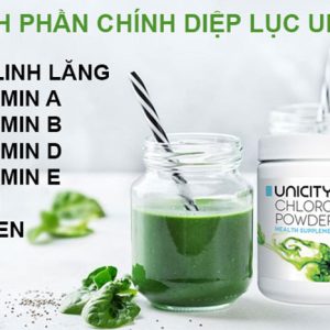 Thành Phần Của Bột Diệp Lục Unicity