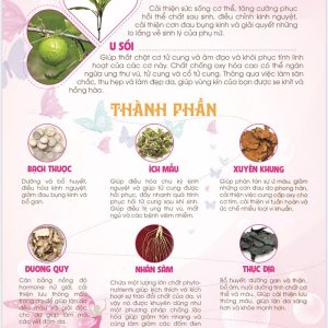 Thành phần của Viên dưỡng nhan