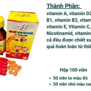 Thành phần của Vitamin tăng cân tp